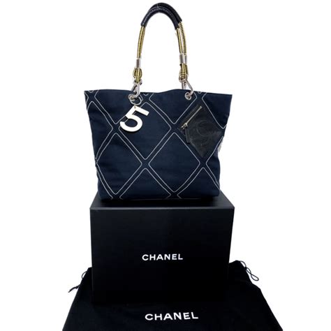 bolso chanel tela